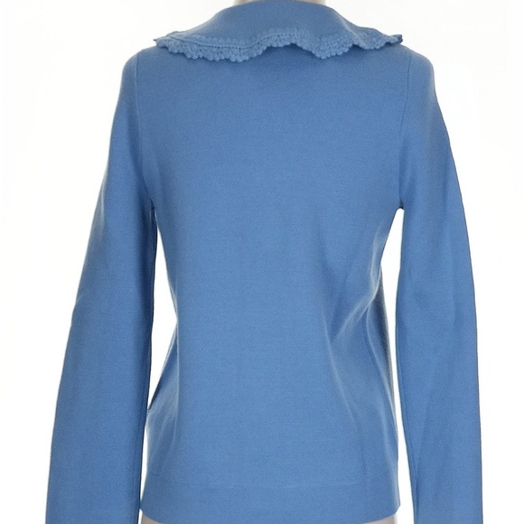 Sézane Bettany Cardigan in Vintage Blue Size M - Picture 9 of 11